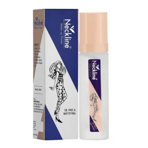Neckline Blue Makeup Primer (Oil-Free & Mattifying)