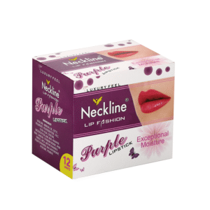Neckline Matte On Purple Lipstick