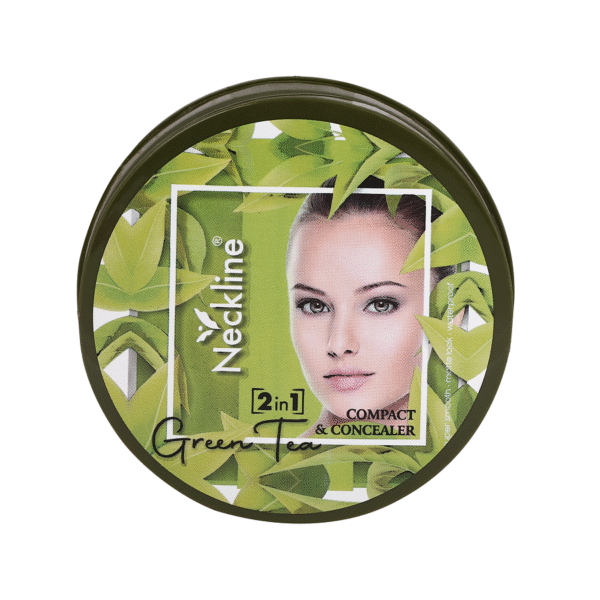 Neckline Green Tea Compact Powder