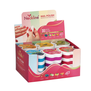 Neckline Apple Wipes (Nail Cleansing Wipes)